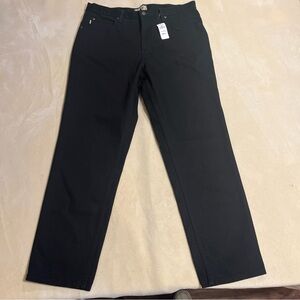 NWT LL Bean Men's Black Jeans 36x30